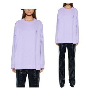 Stand Studio SANIA‎ LS TEE, Lavender, Size S, New with tag